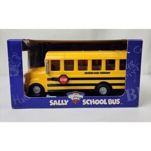 The Chevron Cars Sally School Bus Township Toy Automobile 2001 Collectible NIB